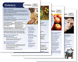 8.5" x 11" Health Topic Info Sheets